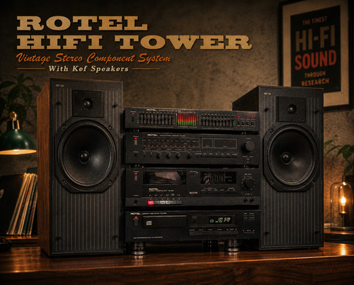 Rotel hifi tower rare - hifi,