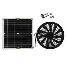 Ventilatore solare rotondo 12v - ventilatore,