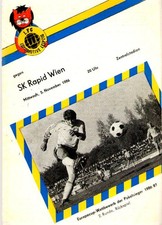 Programma Lokomotive Liepzig - Rapid Wien CWC 1986-87