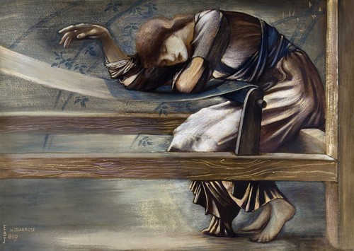 Donna che dorme eterea - , da