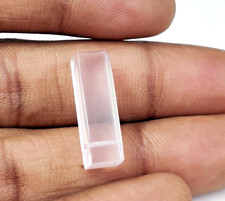 Mattoni di quarzo rosa naturale, taglio forato lato matita 20x16 mm pietra pr...