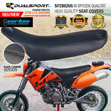 SEAT COVER, COPRISEDILE adatto per KTM 640/660 LC4 SMC 03-06 -CARBON by DSFX
