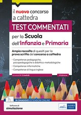 Test commentati per la scuola