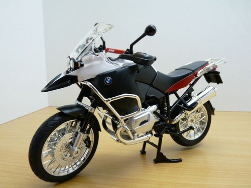 Moto bmw r1200gs bianco - bianco, 1/9