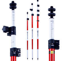 Surveyors Prism Pole in fibra