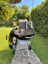 Barbecue a carbone Weber con ciminiera d'accensione