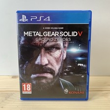 Metal Gear Solid V Ground Zeroes gioco console Sony PS4 Playstation 4