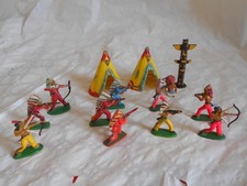 Figurine vintage plastica dura
