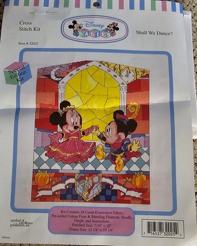 Kit punto croce disney babies - kit,