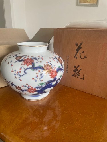 Vaso porcellana giapponese - vaso,