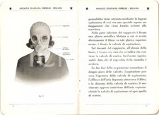 1935 milano pirelli maschera - milano,