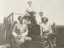 Foto carro vita di campagna