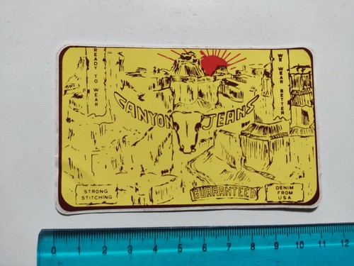 Adesivo canyon jeans sticker - adesivo,