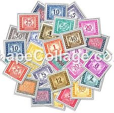 ITALIA SEGNATASSE  Singolo integri MNH ** SPEZZONI