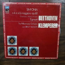 VINILE LP 33 GIRI - LA VOCE DEL PADRONE SINFONIA BEETHOVEN E KLEMPERER RARO
