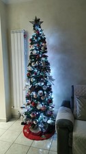 Albero Di Natale  Tipo Slim Altezza 210cm