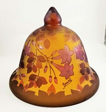 Cameo glass table - glass, shade