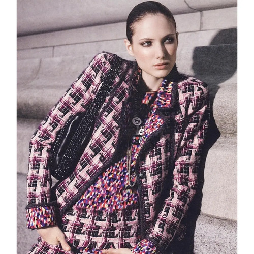 Chanel 04a tweed - cc, logo