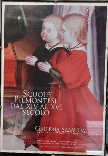 Stampa antica galleria sabauda - stampa,