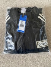 Oasis x Adidas Tour Firebird Track Top Nero L Large - Nuovo con etichette✅