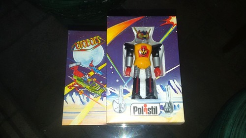 Box robot ufobots - robot, polistil