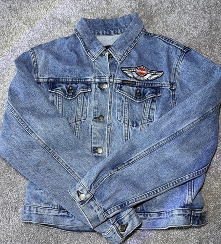 Giacca denim harley davidson - giacca,