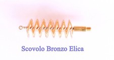 Scovolo Bronzo Elica Calibro 20 Pulizia Canna Fucile da Caccia Scovolino