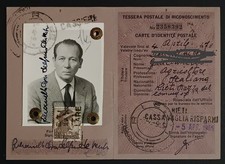 Tessera Postale Di Riconoscimento