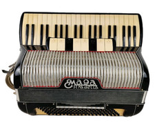 FISARMONICA Maga Stradella 120 BASSI 8 Voci 2 Registri Bassi 