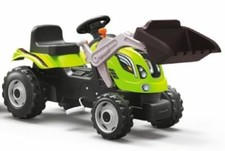 SMOBY - TRATTORE ESCAVATORE A