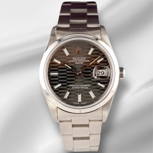 Rolex date 34mm donna grigio - date,