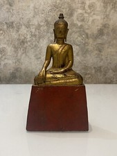 Antico Budda In Legno