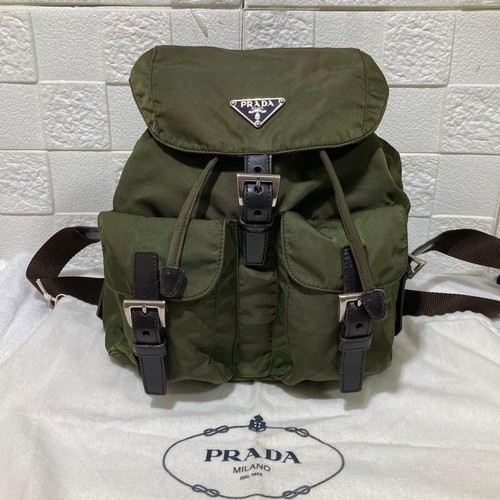 Prada zaino verde - zaino,