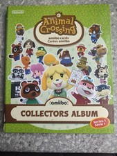 Animal Crossing Amiibo Cards Collectors Album Serie 1 Nintendo Tom Nook Antonio