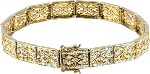 Bracciale donna maglia