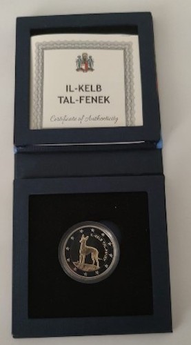 Malta fenek proof - 2€,