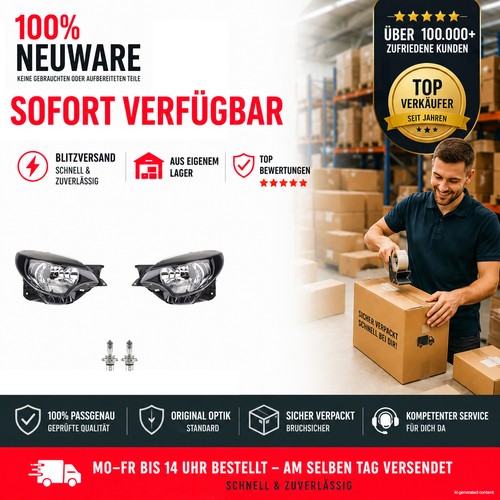 Set fari anteriori alogeni - anteriori, h4