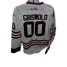 CCM White Chicago Black Hawks