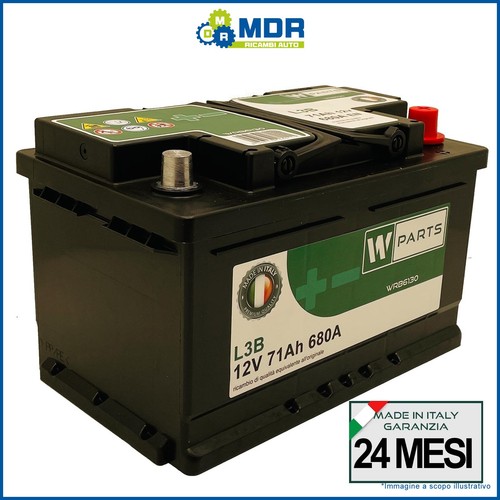 Batteria auto bassa - bassa,
