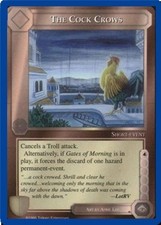 The Cock Crows - The Wizards - Unlimited - Middle-Earth CCG