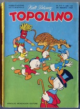 [500] TOPOLINO ed. Mondadori 1969 n. 717 stato Buono