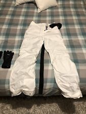 Tuta Da Neve Donna Decathlon Bianca Guanti Neve Scarponcini Neve Numero 37