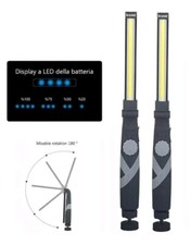 2 PEZZI TORCIA LAMPADA DA