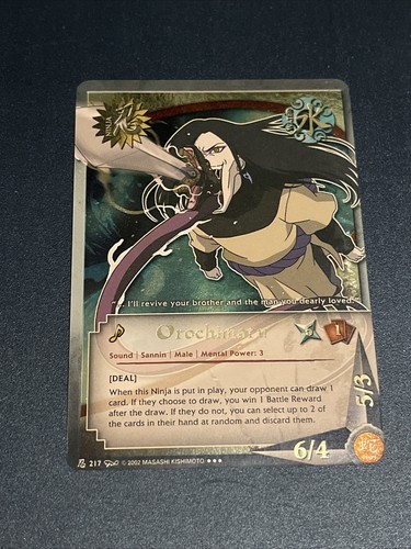 2002 naruto ccg - naruto, orochimaru
