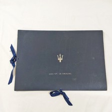 MASERATI 3200 GT Cartella LE ORIGINI con 4 tavole disegnate