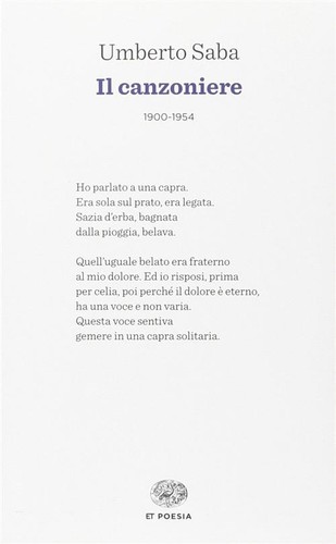 Canzoniere saba umberto - il,