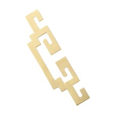 Maniglia in ottone in stile