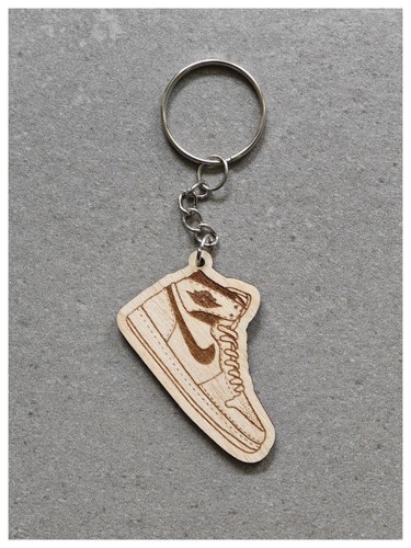 Portachiavi sneaker legno - sneaker,