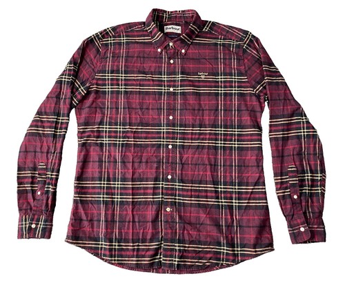Barbour camicia uomo rosso - uomo,