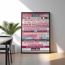 Poster A Mia Figlia Ti Amo